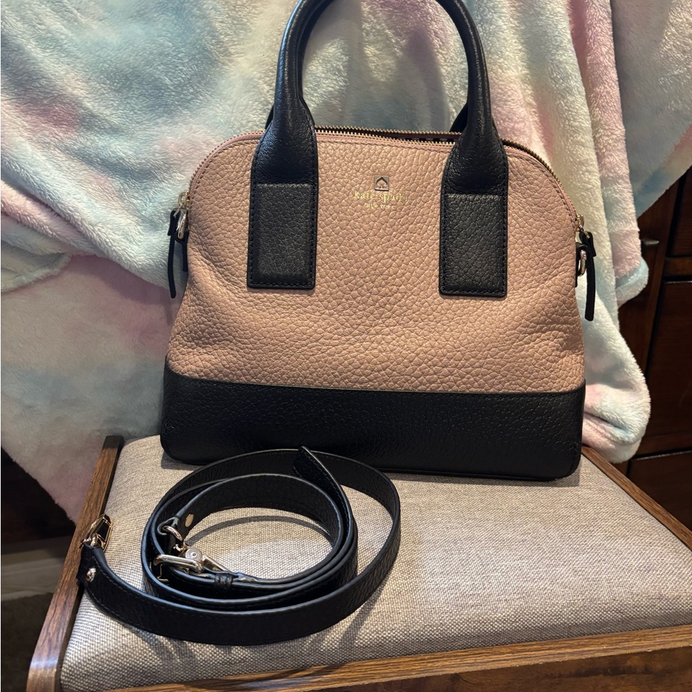 EUC Kate Spade Color Block Satchel - Picture 6 of 9